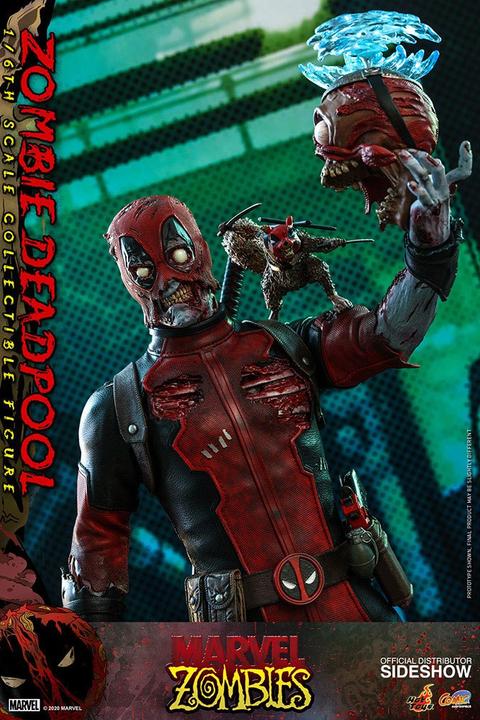 Immagine prodotto Hot Toys Marvel Zombies "Zombie Deadpool", personaggio d'azione del fumetto Masterpiece