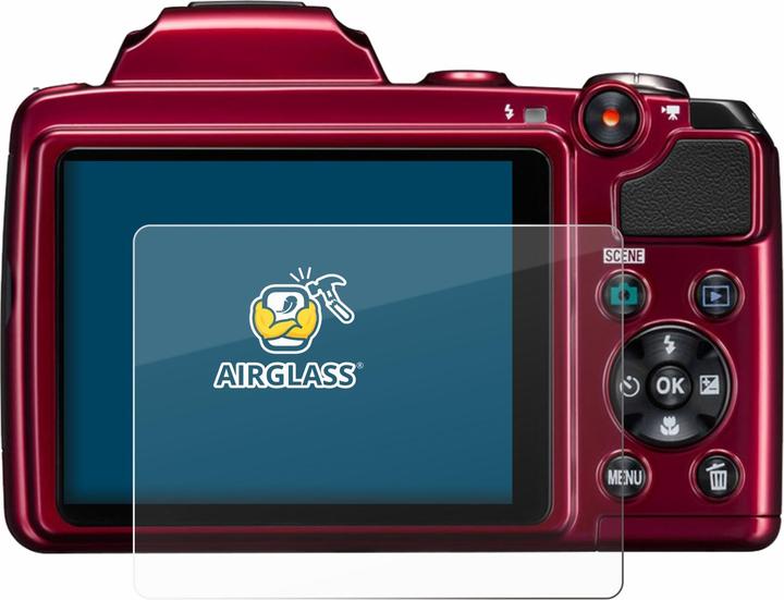 Produktbild BROTECT Schutzglas Schutzfolie Glas Folie Displayschutz klar (Displayschutz, Coolpix L120)