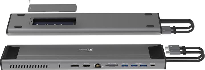 Produktbild j5Create JCD552 (USB-C, 4 Ports)