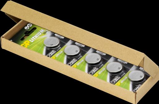 Produktbild GP Batteries Lithium CR2025, Wiederaufladbarer Akku, CR2025, Lithium-Manganese Dioxide (LiMnO2), 3 V (10 Stk., CR2025)
