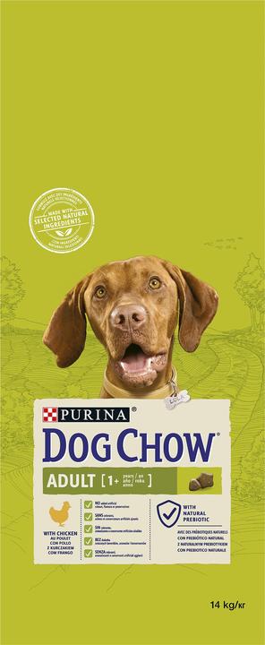Produktbild Purina chicken dog chow adult 14 kg (Adult, 1 Stk., 14000 g)