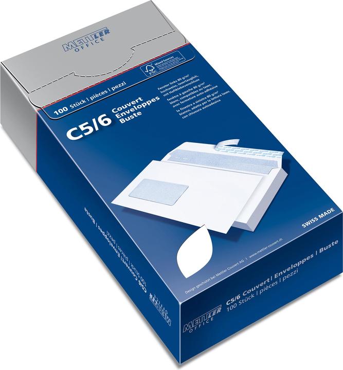 Actual product image Mettler Office Envelope window (C5/6, 100 x)