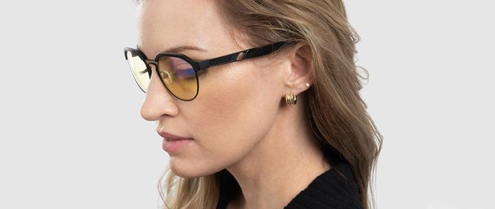 Produktbild Gunnar Gaming Brille Campbell Onyx Amber