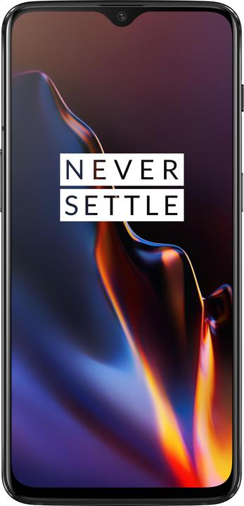 OnePlus 6T (6GB) (128 GB, Nero specchio, 6.41", Doppia SIM, 16 Mpx, 4G)