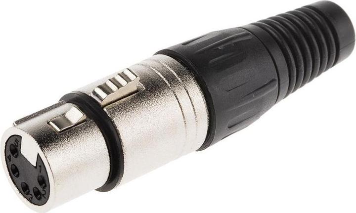 Immagine prodotto Rs Pro Spina 5 vie nichelata XLR in plastica