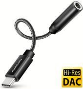 Actual product image Axagon ADA-HC USB-C Hi-Res Audio adapter - 3.5 mm jack, 32 bit, 384 kHz (USB 2.0)