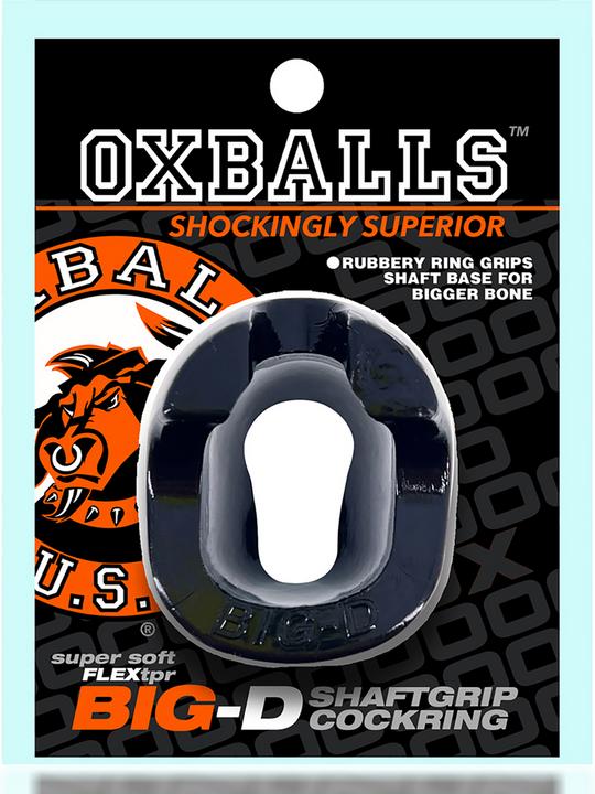 Actual product image Oxballs Big-D Shaft Grip Cockring Black (4 cm)