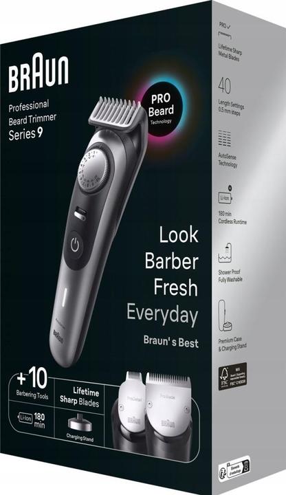 Actual product image Braun Beardtrimmer Series 9 (BT9421)