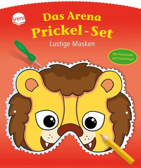 Actual product image Das Prickel-Set. Lustige Masken (German, Anita Angels, 2015)