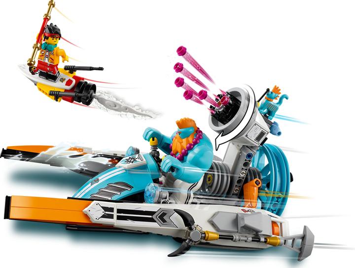 Actual product image LEGO Monkie Kid Sandy's Speedboat (80014, LEGO Monkie Kid)