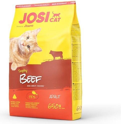 Produktbild Josera Katzenfutter trocken JosiCat Tasty Beef 650 g (Adult, 1 Stk., 650 g)