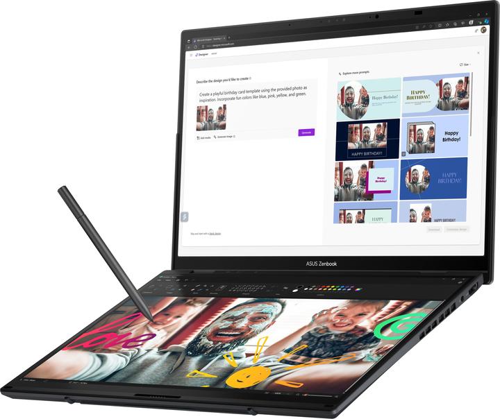 Image du produit ASUS Zenbook Duo (14", Intel Core Ultra 9 185H, 32 Go, 2000 Go, DE)