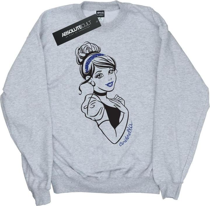 Disney Princess Cinderella Glitter Sweatshirt Mädchen