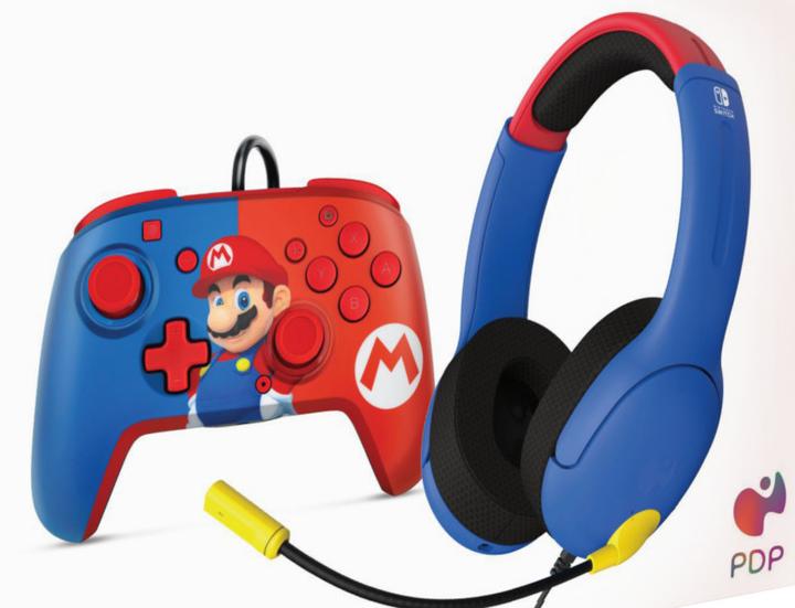 Produktbild PDP Bundle Mario Nintendo Switch (Switch)