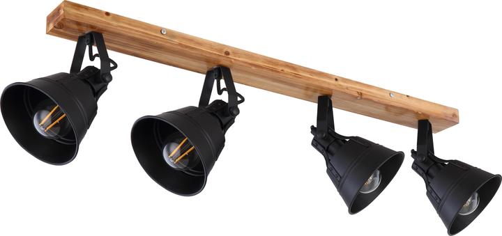 Produktbild Globo Strahler Günther braun 4xE27 (E27)