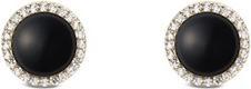 Daniel Wellington Gold-Plated Stud Earrings With Agate And Crystals - Audrey Dw00401408