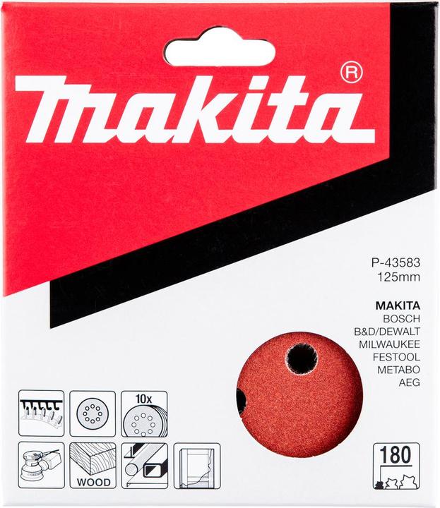 Produktbild Makita Schleifpapier (P180)