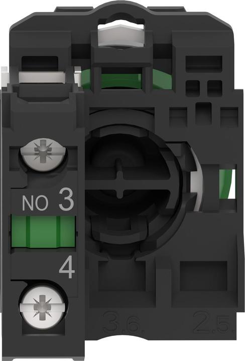 Actual product image Schneider Electric Pushbutton, compl., momentary, yellow, with XB5AP51C0