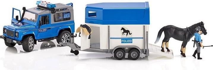 Actual product image Bruder Land Rover Defender police vehicle