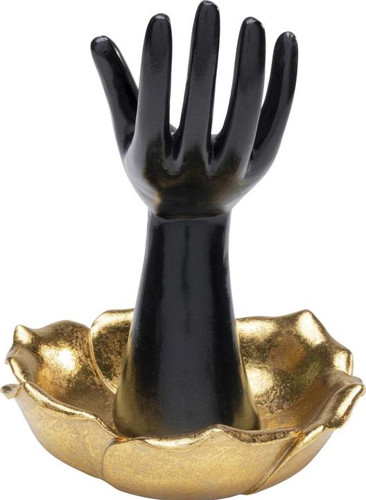 Produktbild Kare Design Schmuckschatulle Hand 18 cm, Schwarz/Gold
