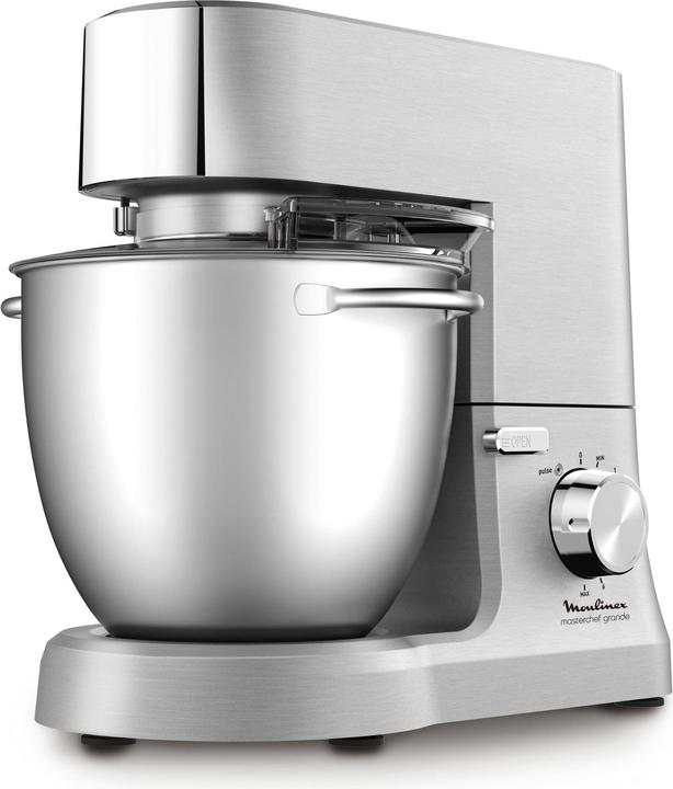 Moulinex Küchenmaschine Masterchef Grande Silber (1500 W)