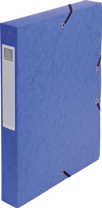 Image du produit Exacompta Boîte de rangement, 40 mm, couleurs assorties, Promopack 3+1 (A4)