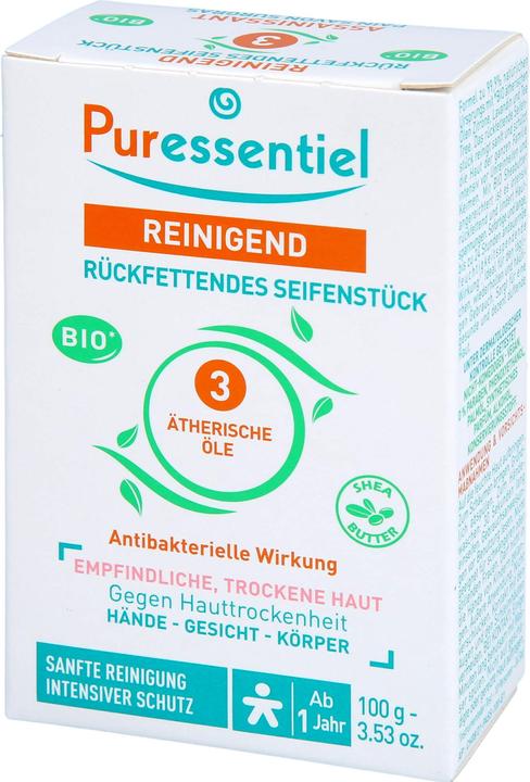 Produktbild Puressentiel Rückfettende Seife (Seifenlotion)
