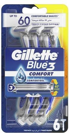 Produktbild Gillette Blau III Einwegrasierer - 6er-Pack