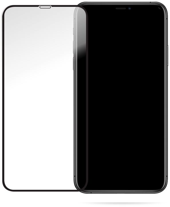 Actual product image Mobilize Black frame glass (1 Piece, Apple iPhone 11 Pro Max, Apple iPhone XS Max)