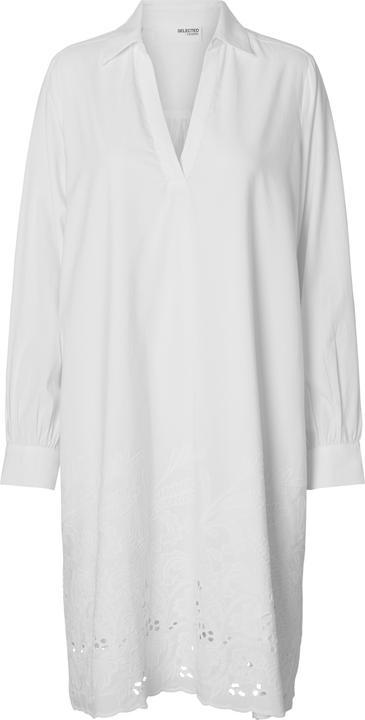 Selected Femme Broderie Anglaise Minikleid (38)
