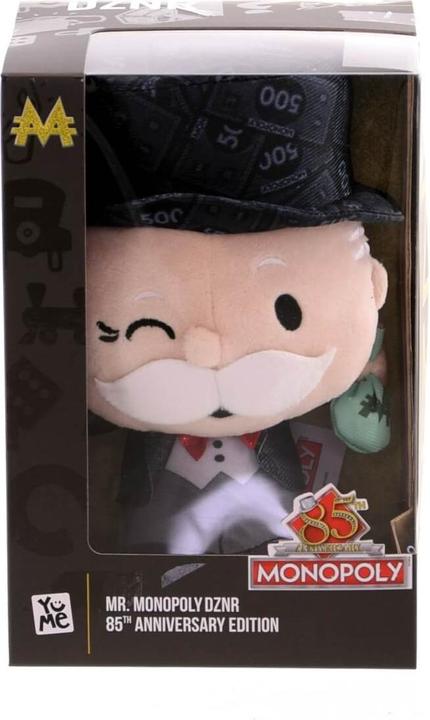 Productafbeelding Hasbro Mr. Monopoly Pluche Figuur - 85th Anniversary Edt.