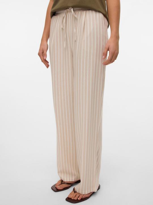 Image du produit Vero Moda VMJESMILO Pantalon à taille moyenne Pantalon à coupe large (S)