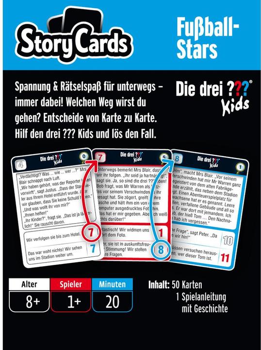 Produktbild Kosmos Die drei??? Kids Fussball-Stars (Deutsch)
