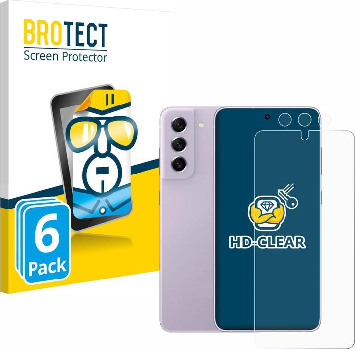 Image du produit BROTECT Protection Clair (6 pièce(s), Samsung Galaxy S21 FE 5G)