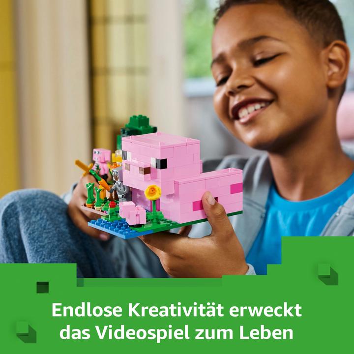 Produktbild LEGO Das Babyschwein-Haus (21268, LEGO Minecraft)