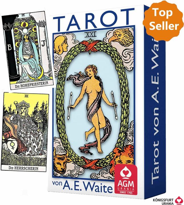 Actual product image Tarot von A.E. Waite (German, Pamela Colman Smith, Arthur Edward Waite, 2017)