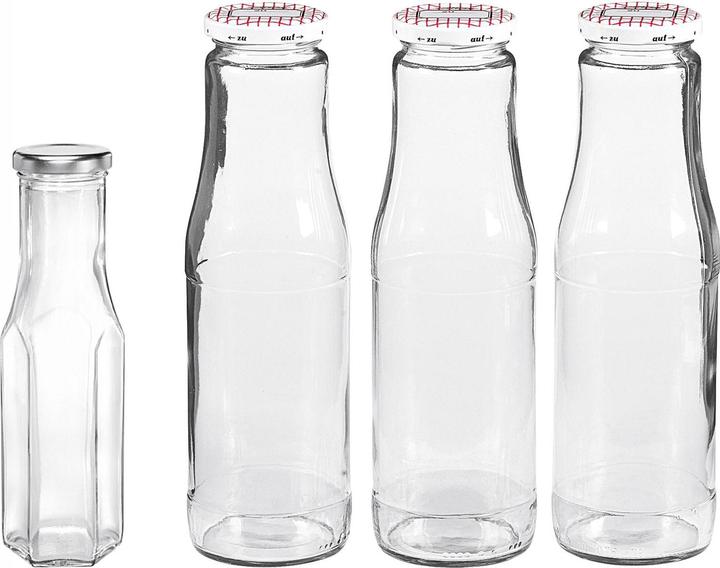 Image du produit Emsy Bouteille de jus avec couvercle TO 53mm 750 ml pack de 3 (3 pcs, 0.75 l)