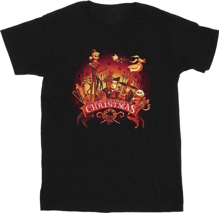 Disney The Nightmare Before Christmas Scary Christmas TShirt (S)