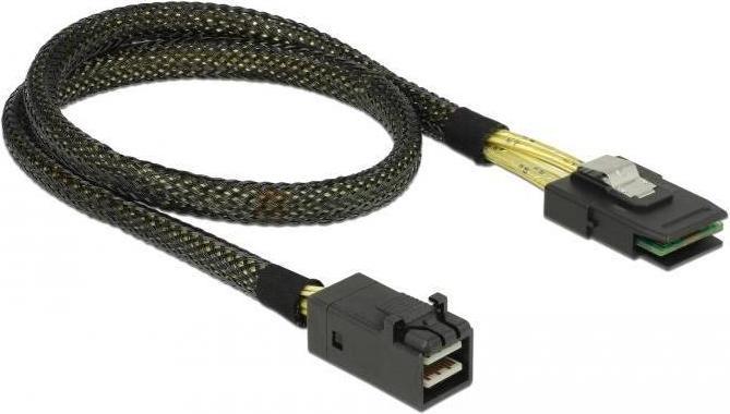 Image du produit Delock Câble Mini SAS HD x 4 connecteur SFF 8643 > Mini SAS x 4 connecteur SFF 8087 36 broches