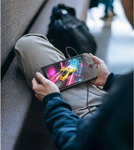 Actual product image Belkin USB-C/USB-C Gaming Kabel 2m gefl. Switch 2 ENA008hq2MBK (Switch)