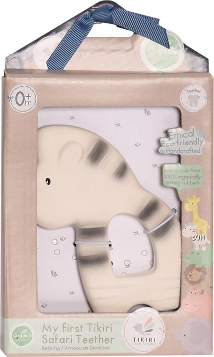 Actual product image Tikiri Teething ring zebra