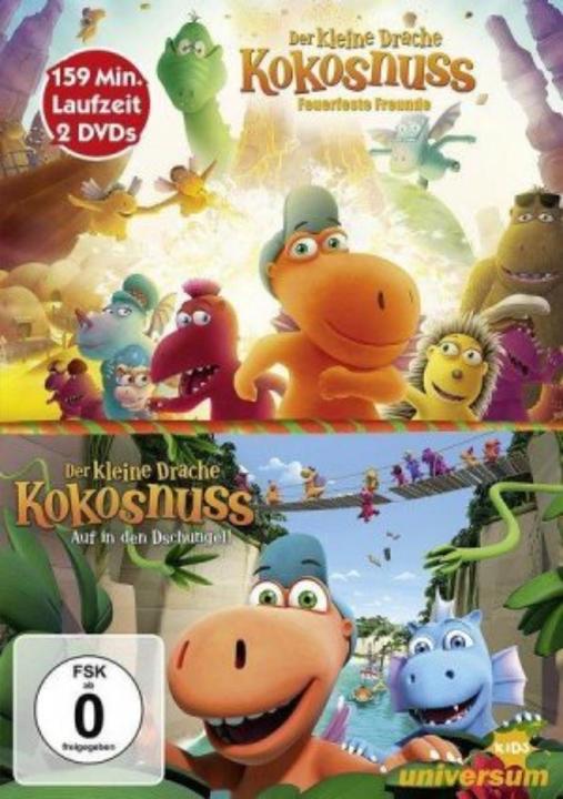 Produktbild Leonine Der kleine Drache Kokosnuss - Film 1+2 (DVD, 2021, Deutsch)