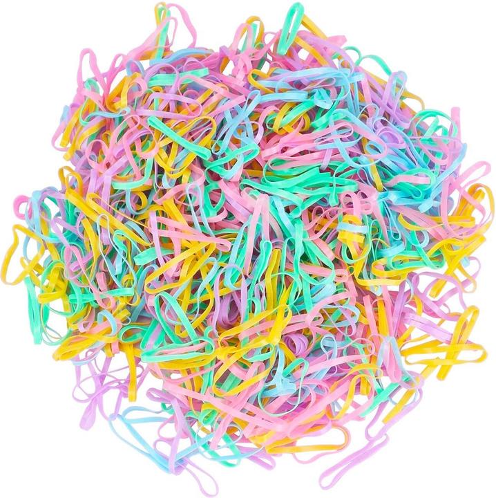 Immagine prodotto JTI 2000x fiocchi per capelli piccoli - colori diversi (Elastico per capelli)