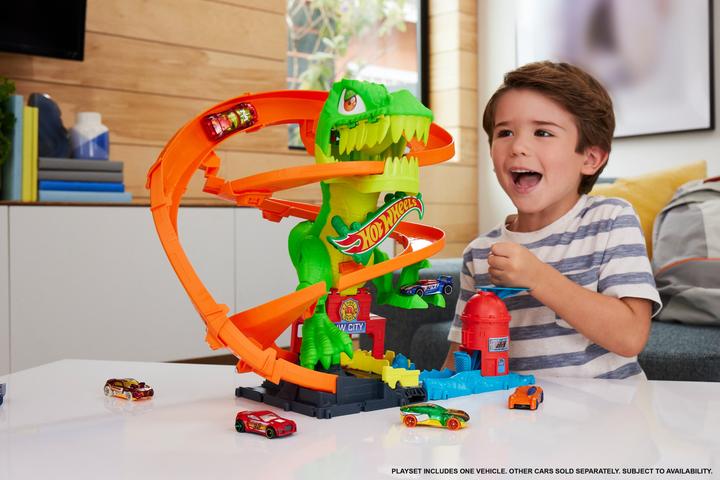 Actual product image Hot Wheels City T-Rex