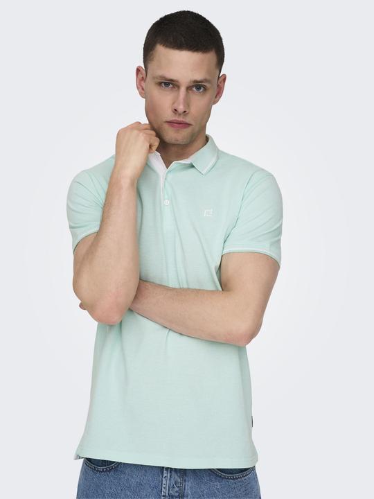 Actual product image Only & Sons Onsfletcher Life Slim Ss Polo Noos (XS)