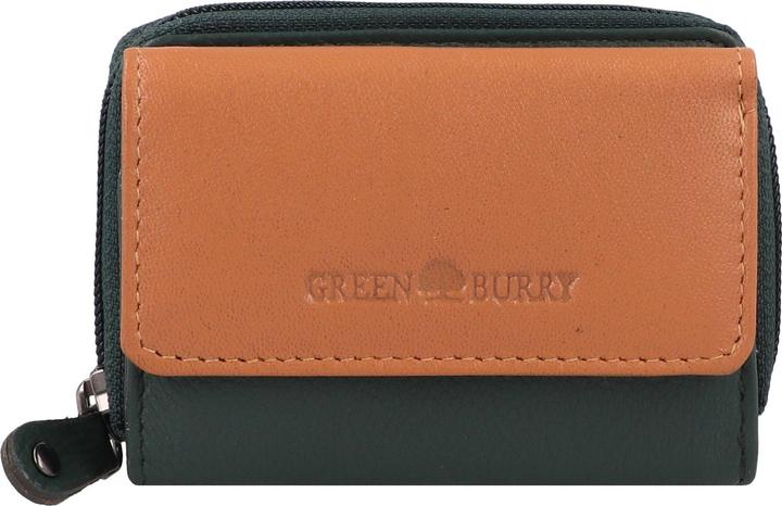 Immagine prodotto Greenburry Nappa Geldbörse RFID Schutz Leder 11 cm