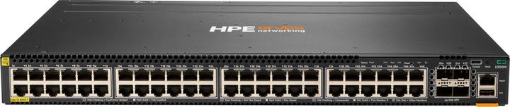 Immagine prodotto HPE E Interruttore Aruba, 48 porte PoE e 4 porte SFP56, livello 3, impilabile, 1U, One Touch (48 Porti)