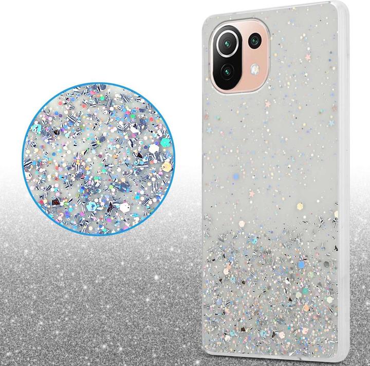 Image du produit Cadorabo Coque pour Xiaomi Mi 11 LITE (4G / 5G) / 11 LITE NE TPU funkelnder Glitter (Xiaomi Mi 11 Lite, Xiaomi Mi 11 Lite 5G, Xiaomi 11 Lite 5G NE)
