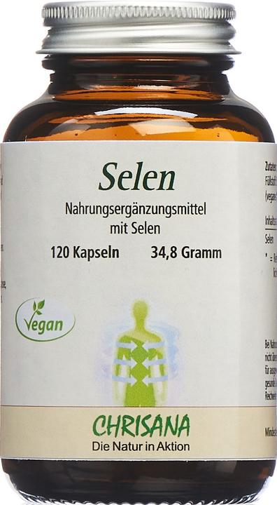 Actual product image Chrisana Selen Plus Kapsel (120 Piece, Capsules, 53 g)