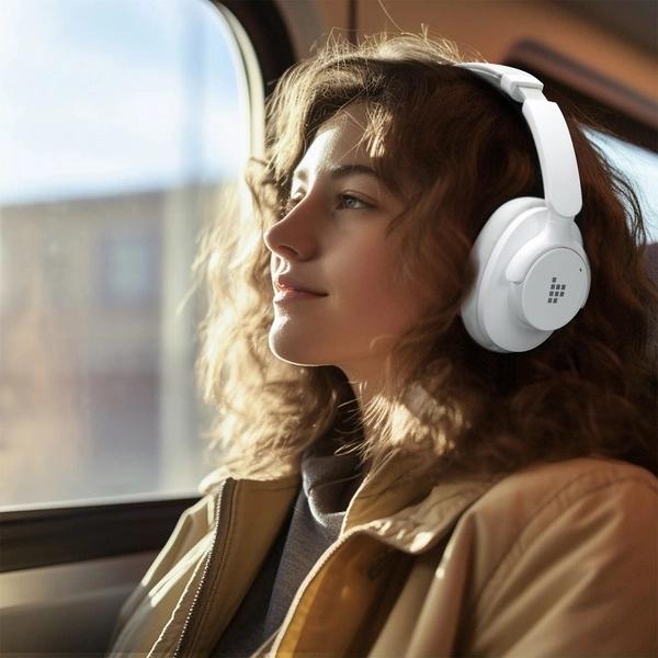 Produktbild Tronsmart SOUNDFII Q20S Hybrid ANC Bluetooth Kopfhörer mit aktiver Geräuschunterdrückung (ANC, 60 h, Kabellos)